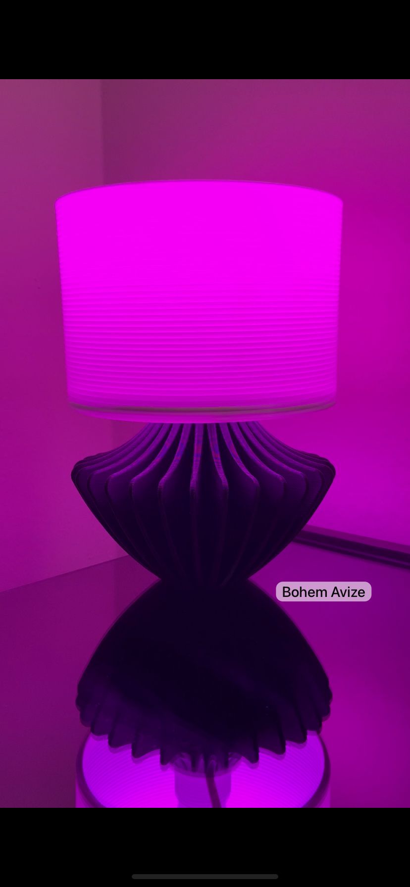Modern Tarzda RGB Akıllı Abajur (Kumandalı, 12 farklı renkte) Renkli Ambiyans